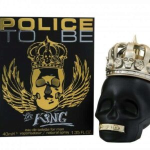 POLICE TO BE THE KING EAU DE TOILETTE EDT 40ML SPRAY - MEN'S FOR HIM. NEW
